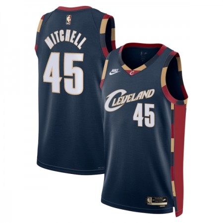 Maillot Basket Homme Cleveland Cavaliers Donovan Mitchell 2025-26 Nike Classic Edition Navy Swingman